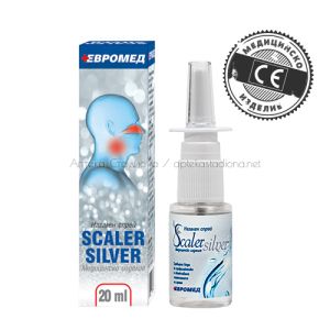 Сребърна вода / Scaler Silver назален спрей 20мл.