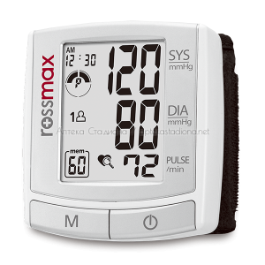 Дигитален апарат за измерване на кръвно налягане за китка Rossmax BI-701