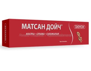 Матсан Дойч червен антиревматичен крем за кости, стави и сухожилия x30 мл