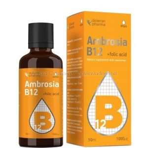 Амброзия Б12 / Ambrosia B12 1000 мкг 50 мл капки
