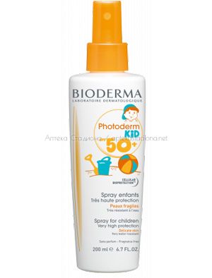 Биодерма / Bioderma Photoderm Kid spray SPF50+ 200мл