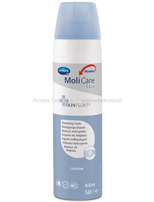  Моликеър Скин / MoliCare Skin Пяна за сухо почистване на кожата 5.5 pH 400 мл хигиенен продукт 