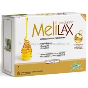 МЕЛИЛАКС Микроклизма за деца 5 гр. х 6 ABOCA MELILAX PEDIATRIC 5 g. x 6
