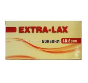 Екстра Лакс слабителни бонбони х10 бр