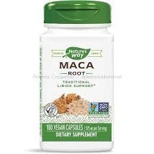 Nature's Way Maca Root Мака корен за повишаване на енергията и либидото 525 мг х100 V капсули 