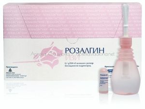 Розалгин Изи, Rosalgin Easy вагинален разтвор 1% - 140 ml х5