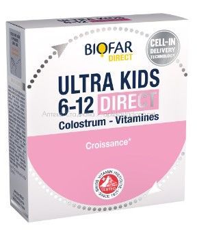 Ultra kids 6-12 Direct Витамини за деца от 6 до 12 години 14 сашета