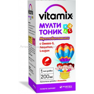 Витамикс / Vitamix Мултитоник Кидс сироп 200мл