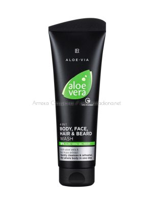 LR Aloe Vera Mens Essentials 4в1 Шампоан за тяло, лице, коса и брада